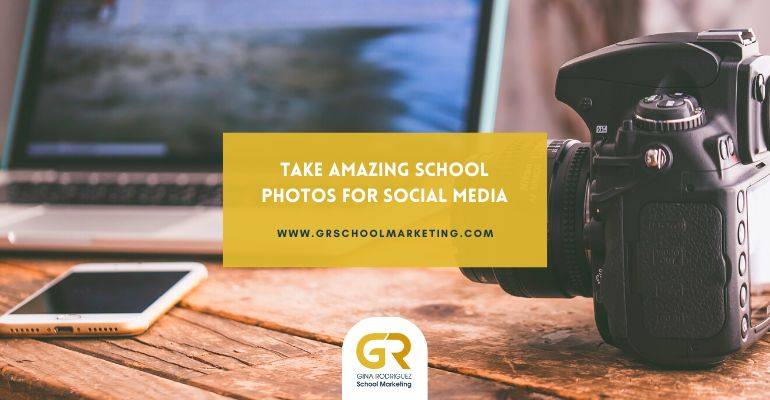 Take amazing photos for social media marketing of language schools