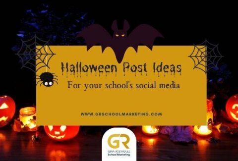 Halloween Post Ideas for School Social Media