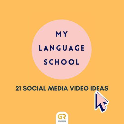 cover for free download of ebook 21 social media video post ideas