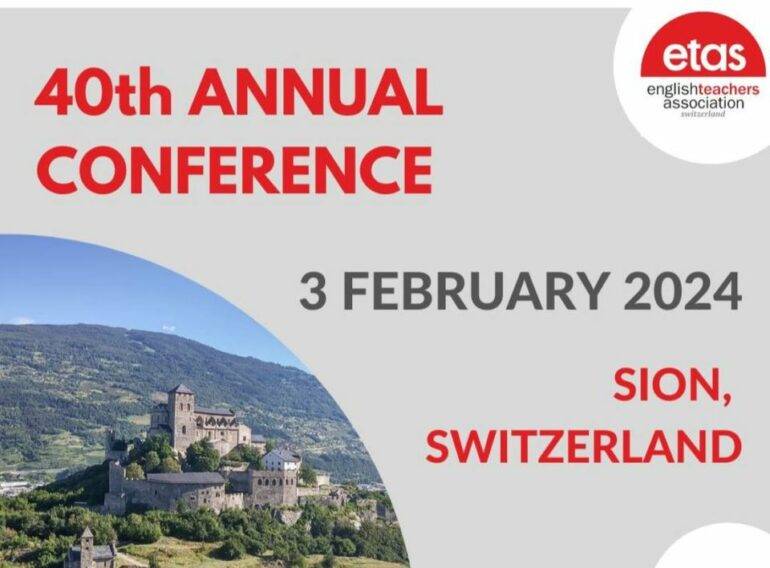 ETAS (English Teachers Association) Conference, Sion, Switzerland